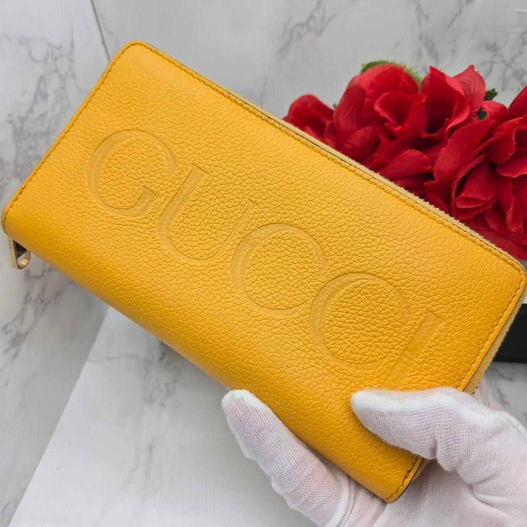 Gucci Wallet Yellow Leather — view 3