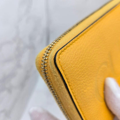 Gucci Wallet Yellow Leather — view 5