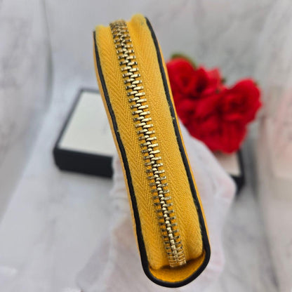Gucci Wallet Yellow Leather — view 8