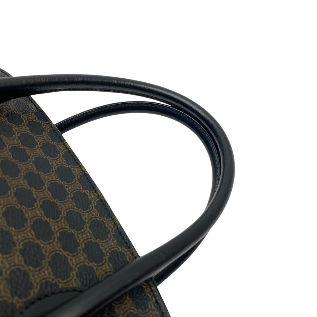 Celine Macadam Leather Triomphe 2-Way Bag — view 6