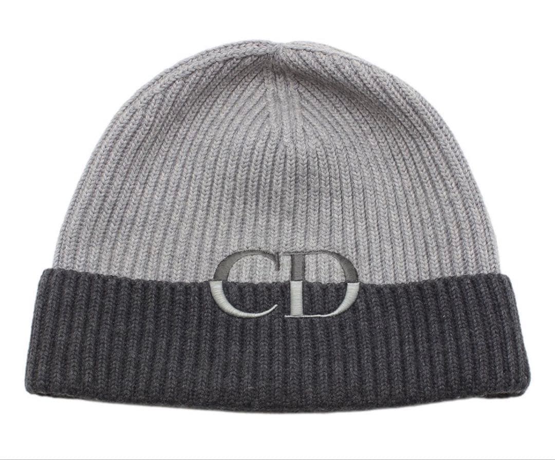 Dior CD Icon Beanie Knit Hat — view 2