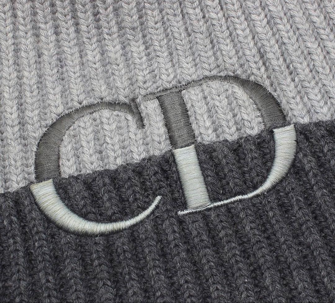 Dior CD Icon Beanie Knit Hat — view 5