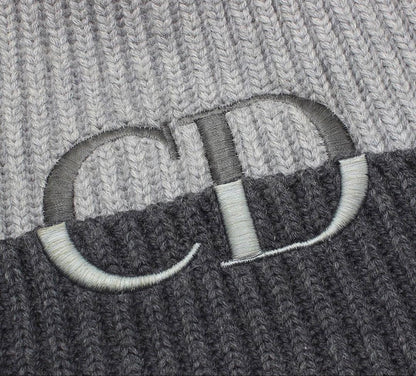 Dior CD Icon Beanie Knit Hat — view 5