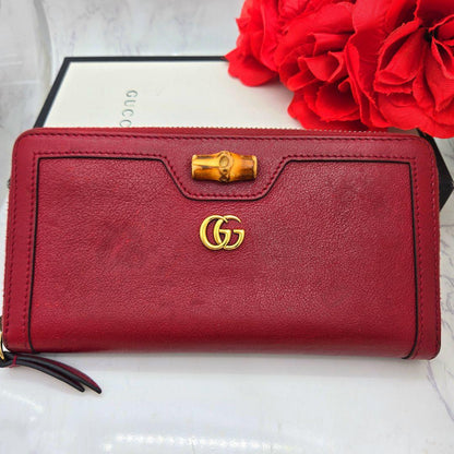 Gucci Wallet Diana GG Bamboo