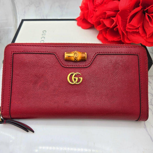 Gucci Wallet Diana GG Bamboo