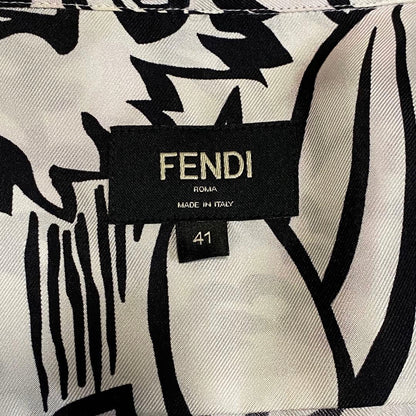 Fendi Joshua Vidas Silk Shirt 2020 #41