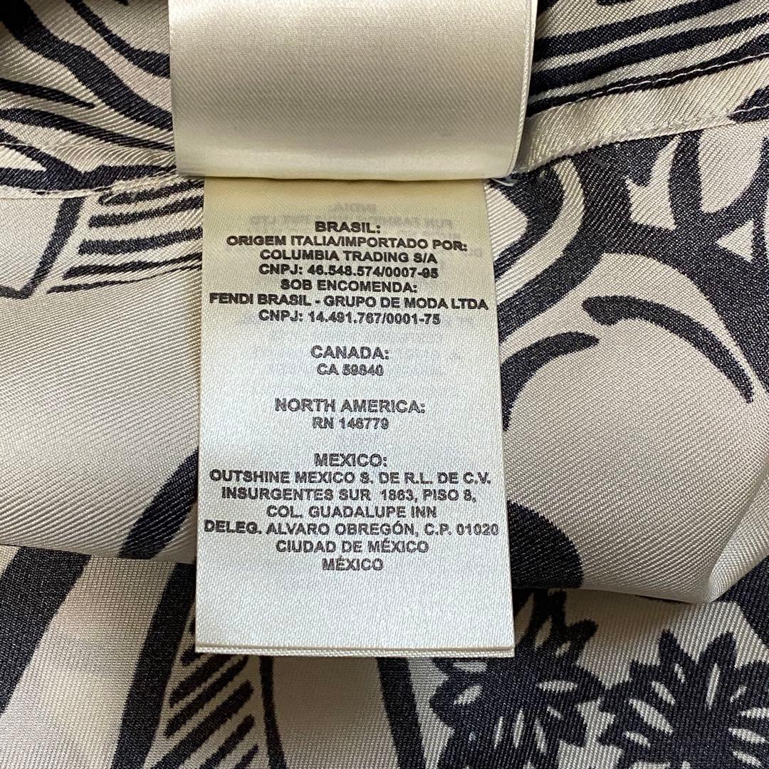 Fendi Joshua Vidas Silk Shirt 2020 #41