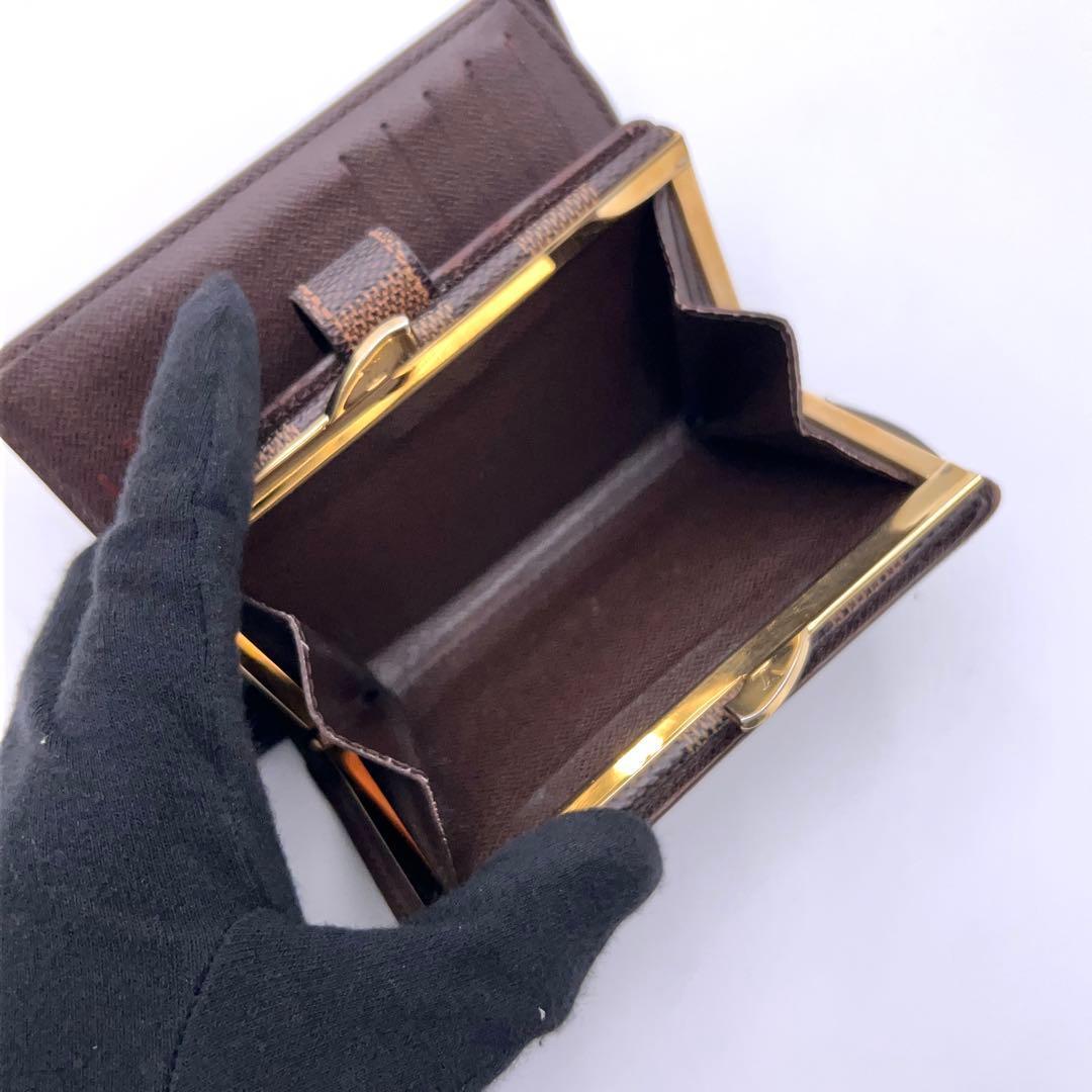 Louis Vuitton New Damier Portefeuille Viennois Bifold Wallet Brown — view 5