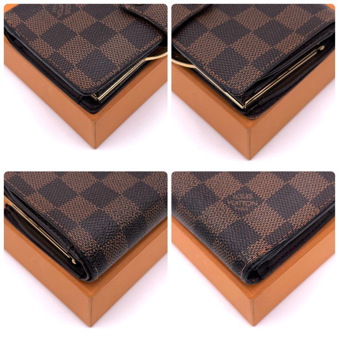 Louis Vuitton New Damier Portefeuille Viennois Bifold Wallet Brown — view 7