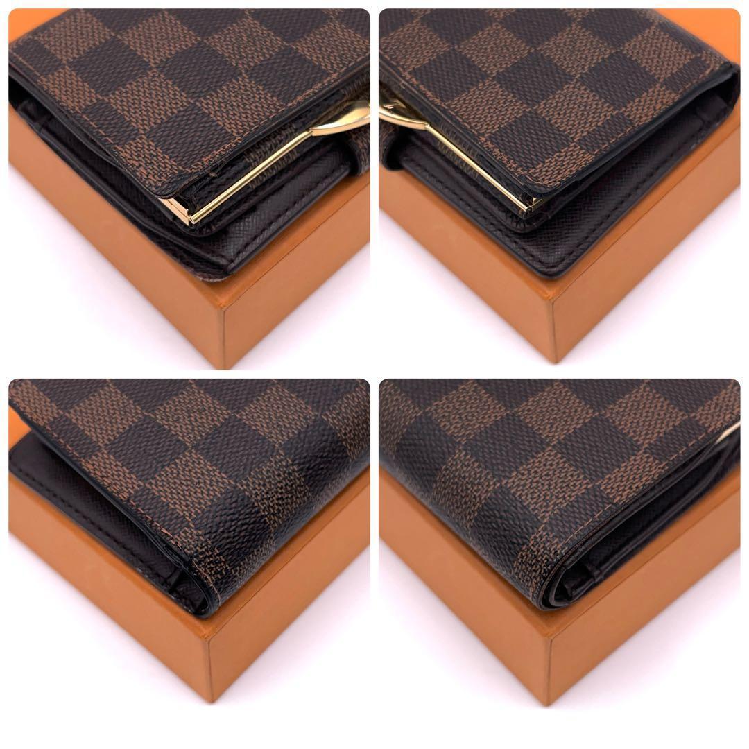 Louis Vuitton New Damier Portefeuille Viennois Bifold Wallet Brown — view 8