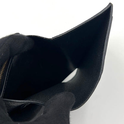 Louis Vuitton Empreinte Portefeuille Clair Bifold Wallet Black — view 4