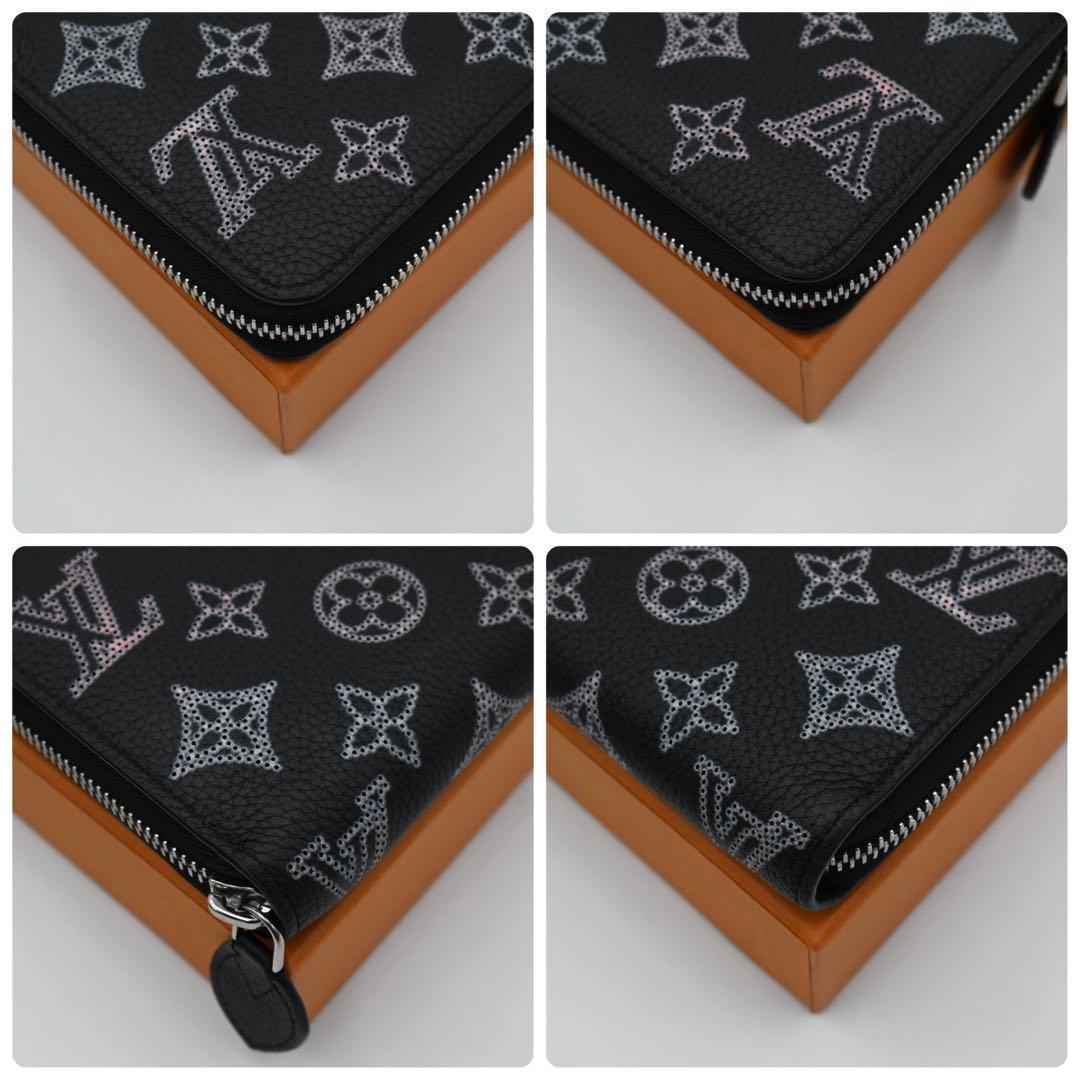 Louis Vuitton Mahina Zippy Wallet Flight Mode Black — view 8