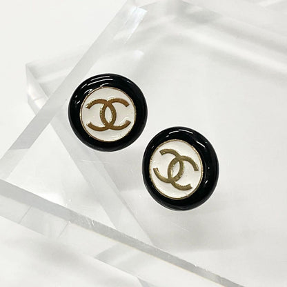 Chanel Earrings Cocomark Circle Gold