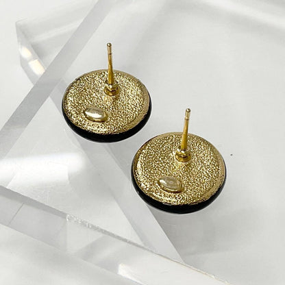 Chanel Earrings Cocomark Circle Gold