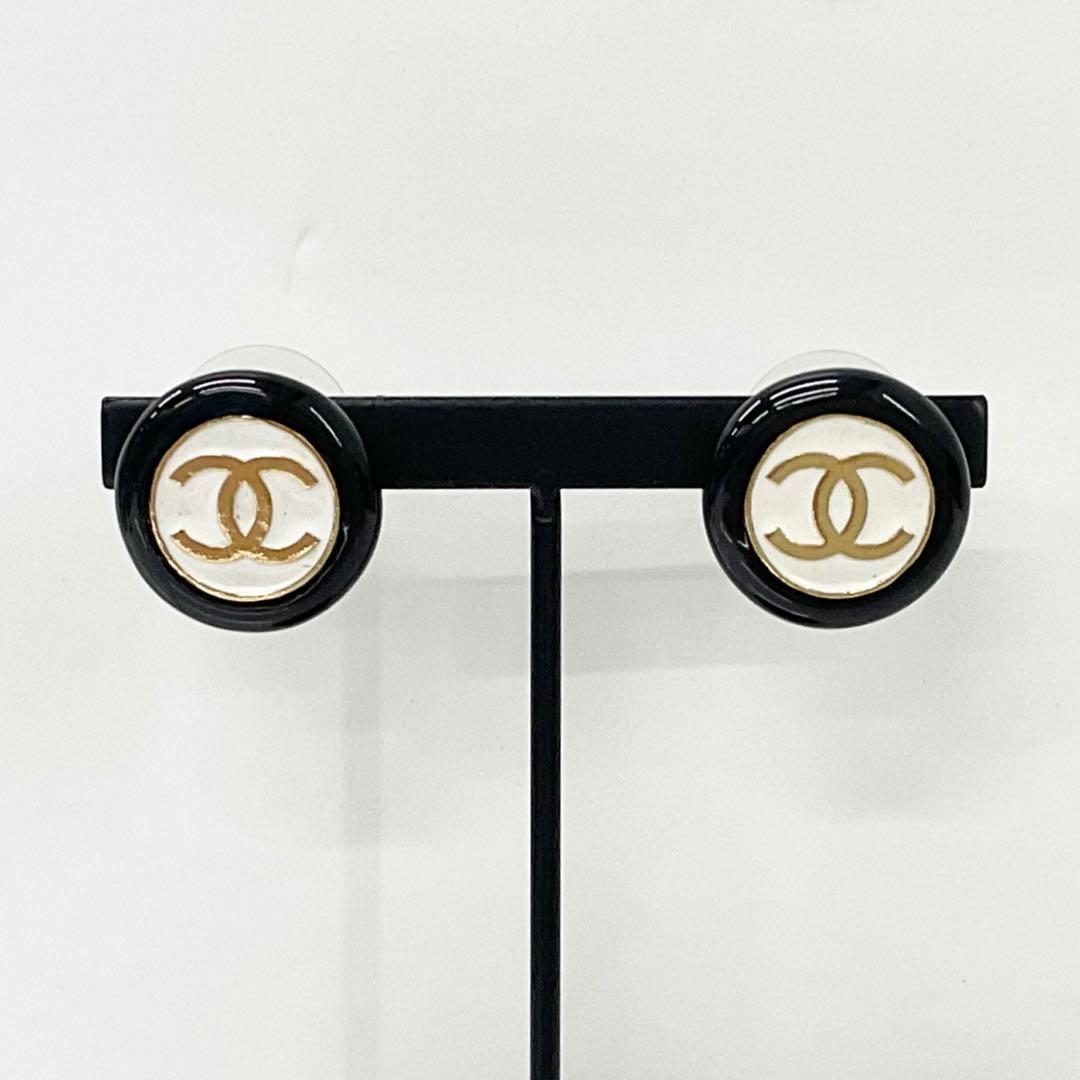 Chanel Earrings Cocomark Circle Gold