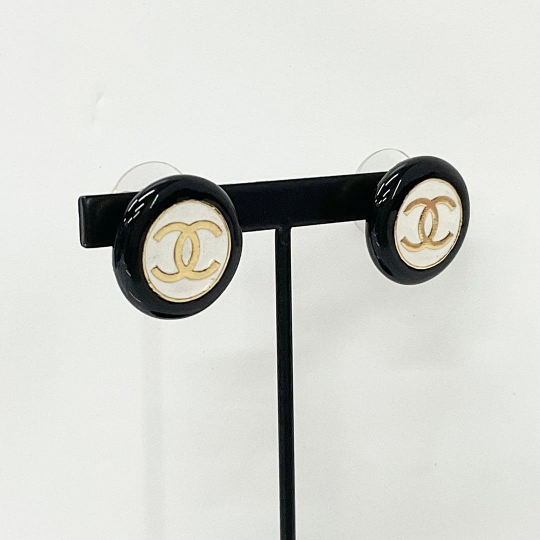 Chanel Earrings Cocomark Circle Gold