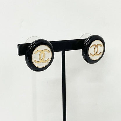 Chanel Earrings Cocomark Circle Gold