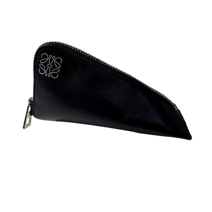 Loewe Anagram Triangle Coin Case Black