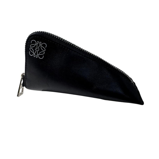 Loewe Anagram Triangle Coin Case Black