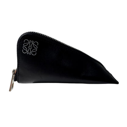 Loewe Anagram Triangle Coin Case Black — view 2
