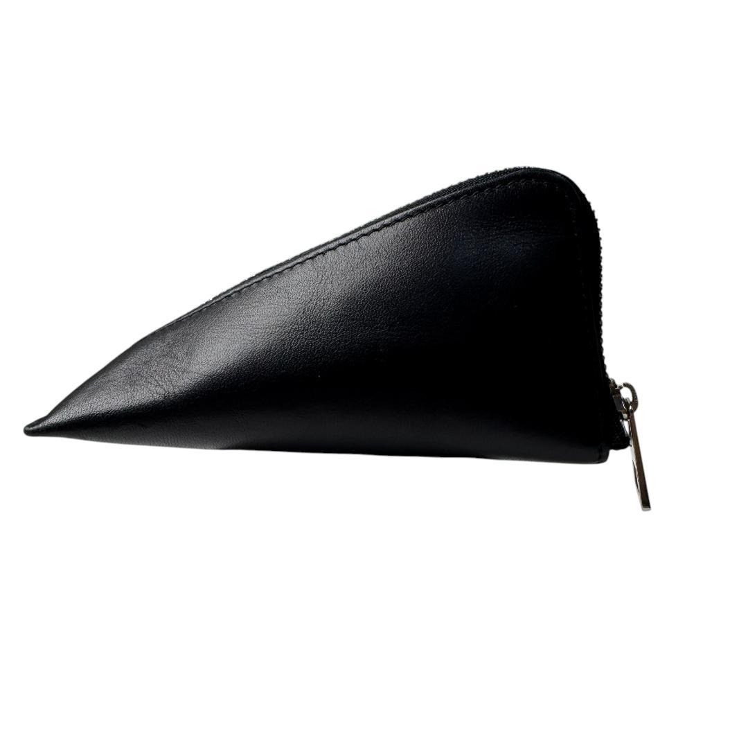 Loewe Anagram Triangle Coin Case Black — view 3