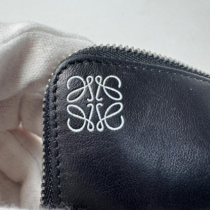 Loewe Anagram Triangle Coin Case Black — view 8