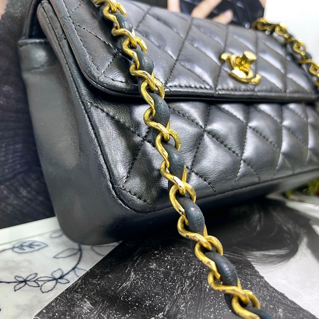 Chanel Vintage Turnlock Quilted Chain — view 4