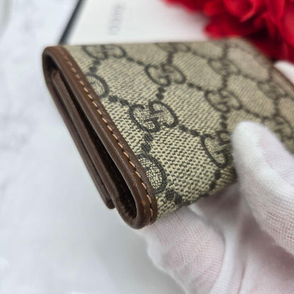 Gucci Key Case 6 Rows GG Horsebit Brown Key Holder — view 7