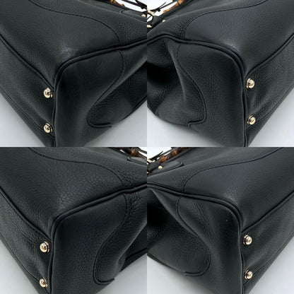 Gucci 2-way Bag Diana Bamboo Tote Bag Black