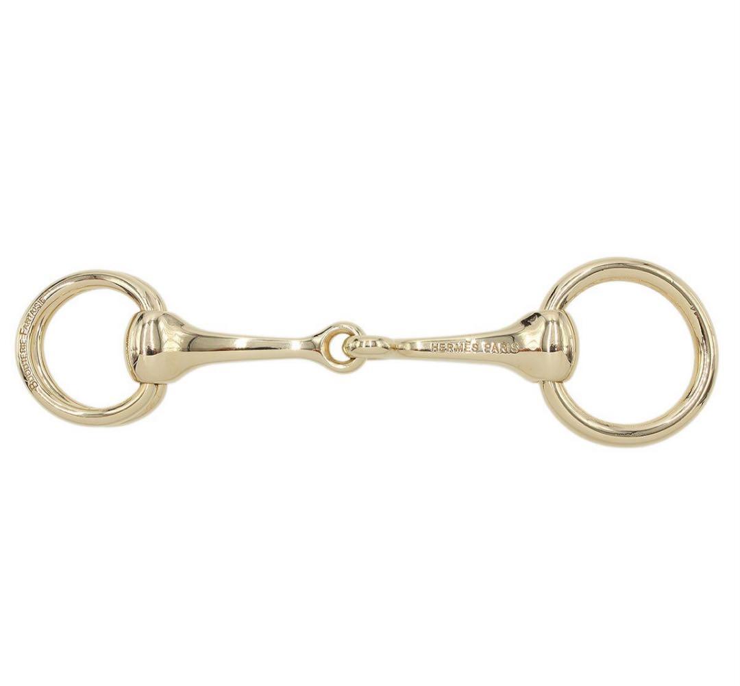 Super Hermes Mole De Horsebit Motif Scarf Ring