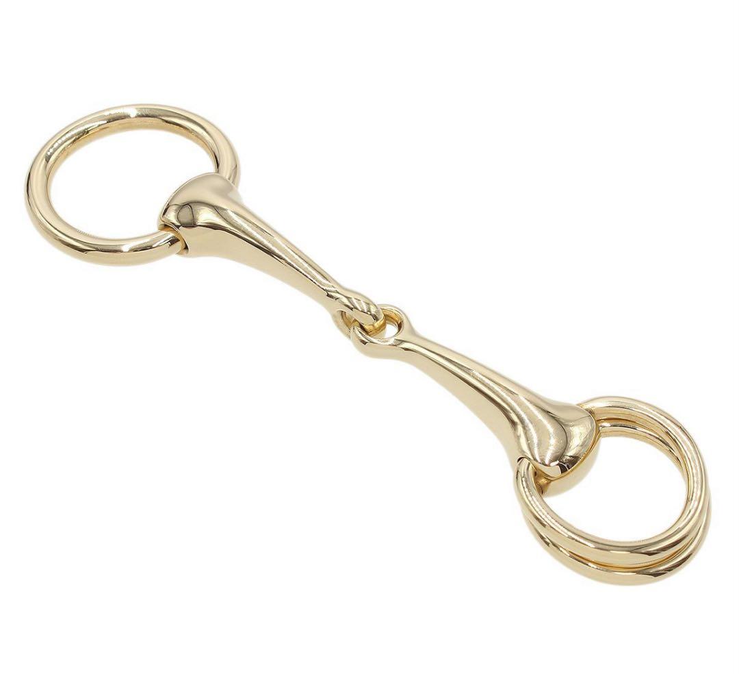 Super Hermes Mole De Horsebit Motif Scarf Ring