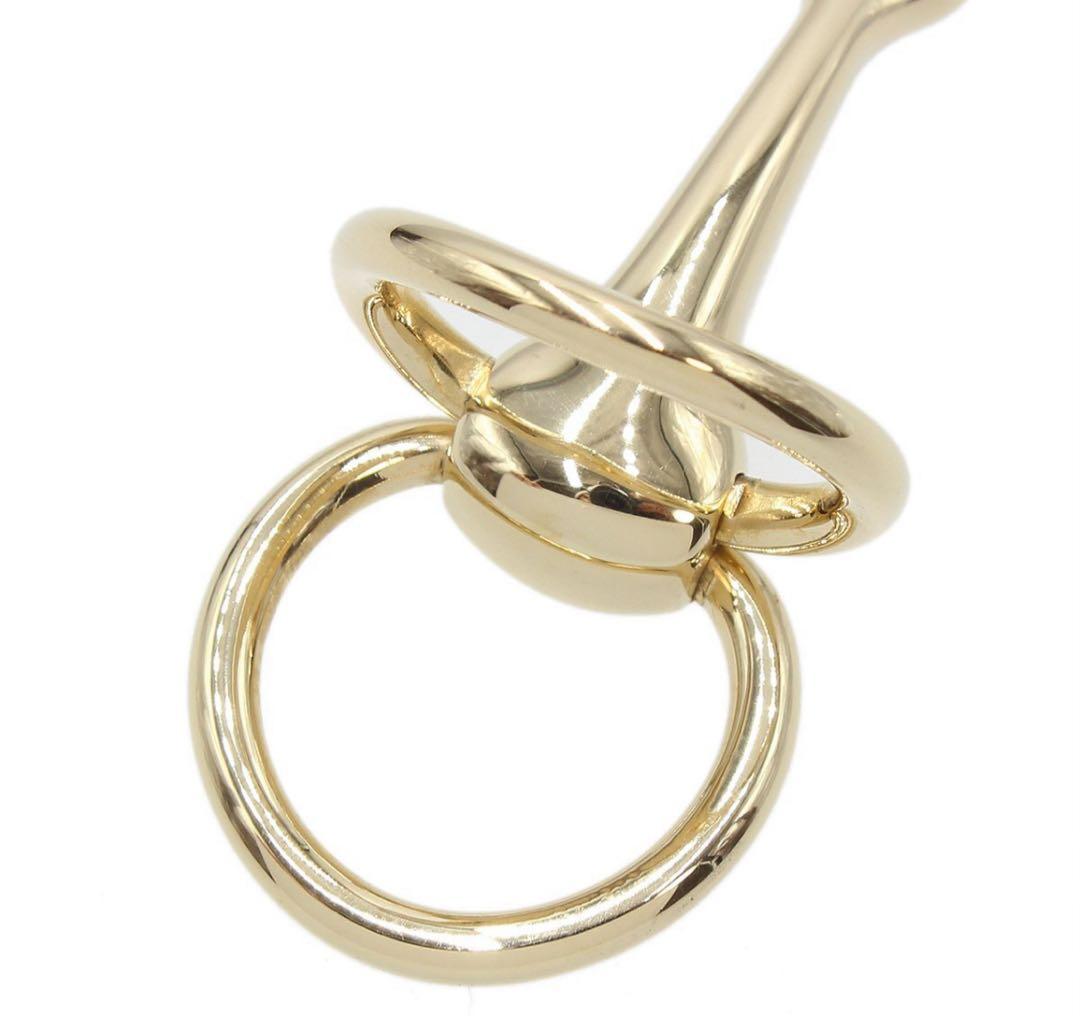 Super Hermes Mole De Horsebit Motif Scarf Ring