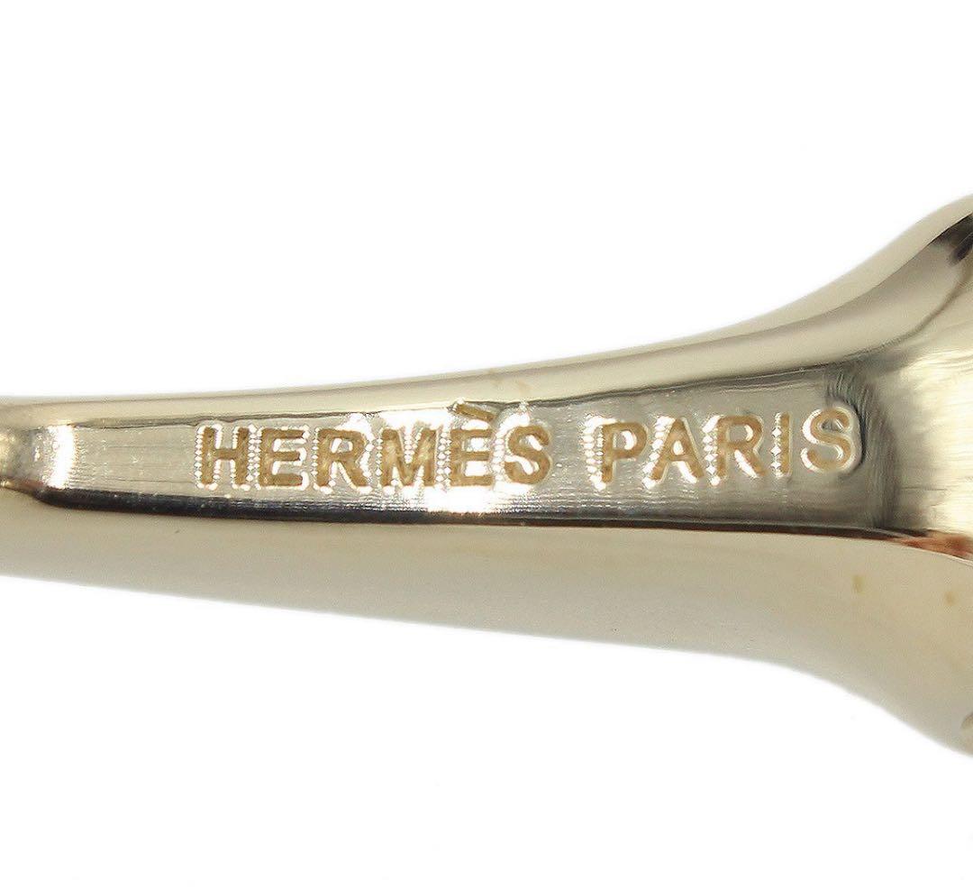 Super Hermes Mole De Horsebit Motif Scarf Ring