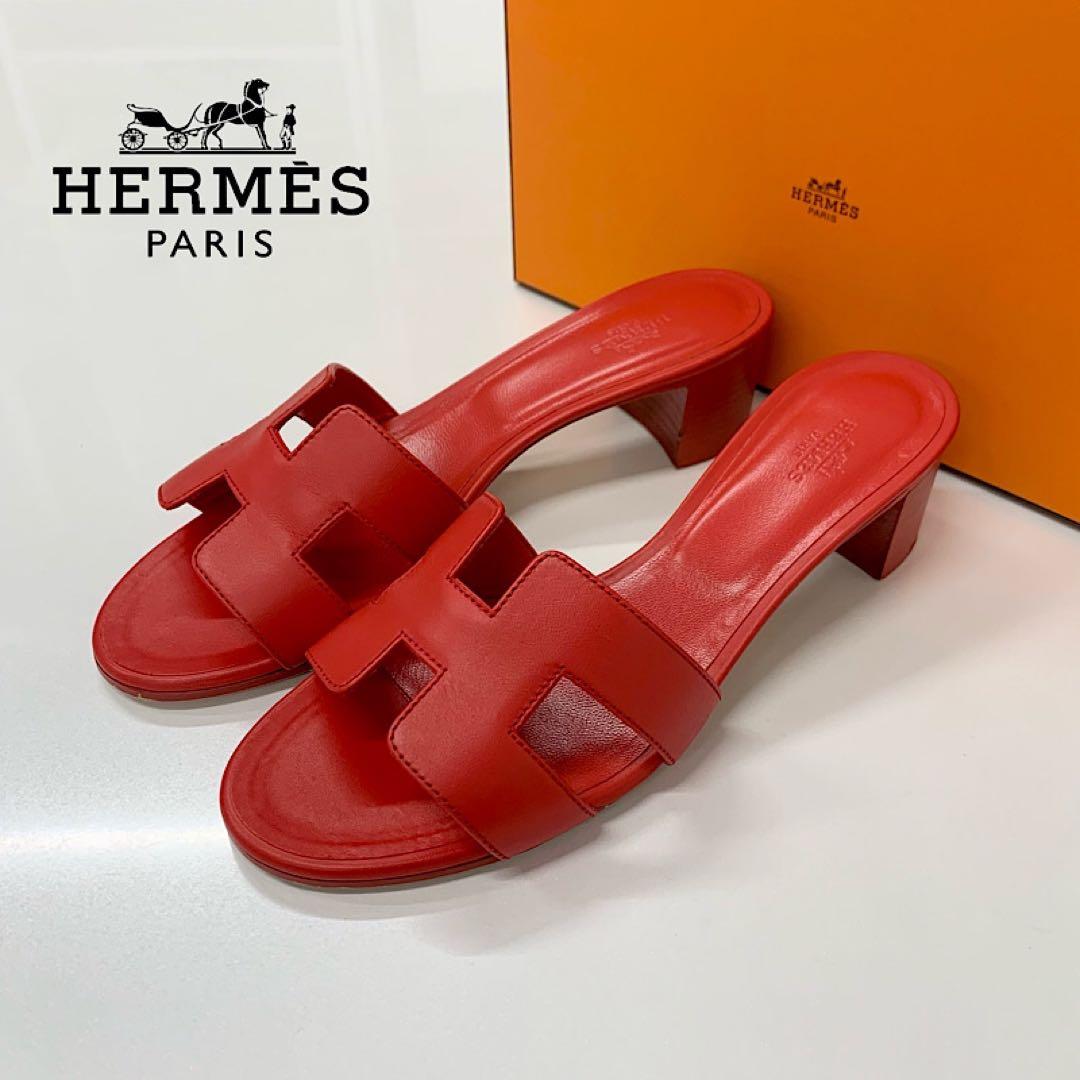 Hermes Oasis Leather Sandals