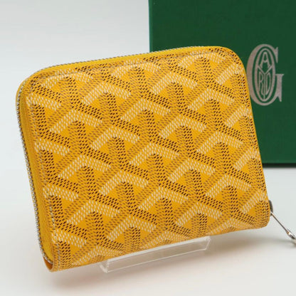 Goyard Matignon PM Compact Wallet Yellow — view 2
