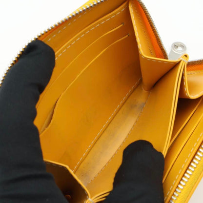 Goyard Matignon PM Compact Wallet Yellow — view 4