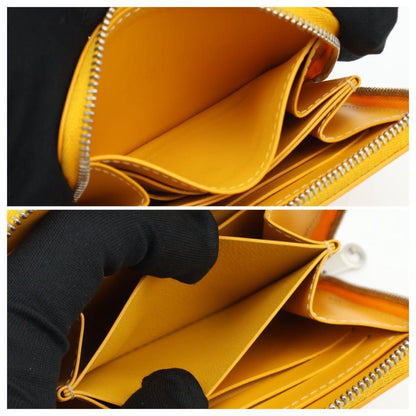 Goyard Matignon PM Compact Wallet Yellow — view 5