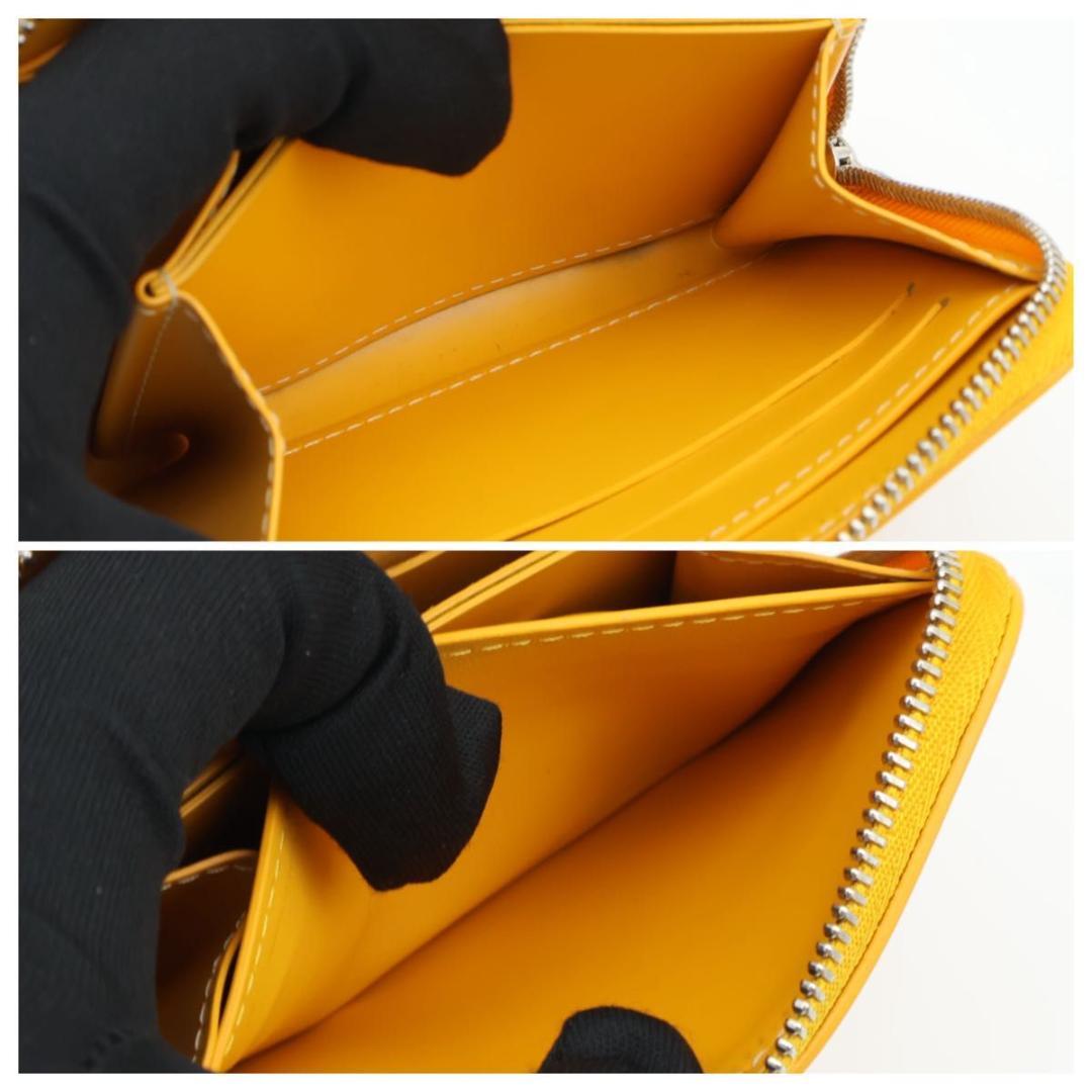 Goyard Matignon PM Compact Wallet Yellow — view 6
