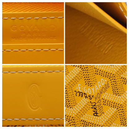 Goyard Matignon PM Compact Wallet Yellow — view 8