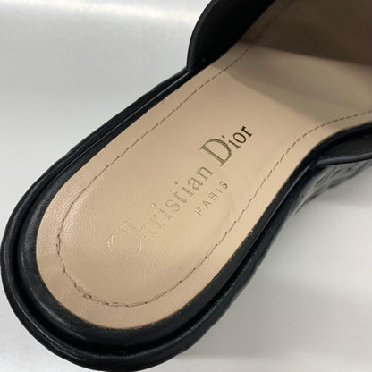 Dior Attitude Cannage Logo Leather Sandals — view 8