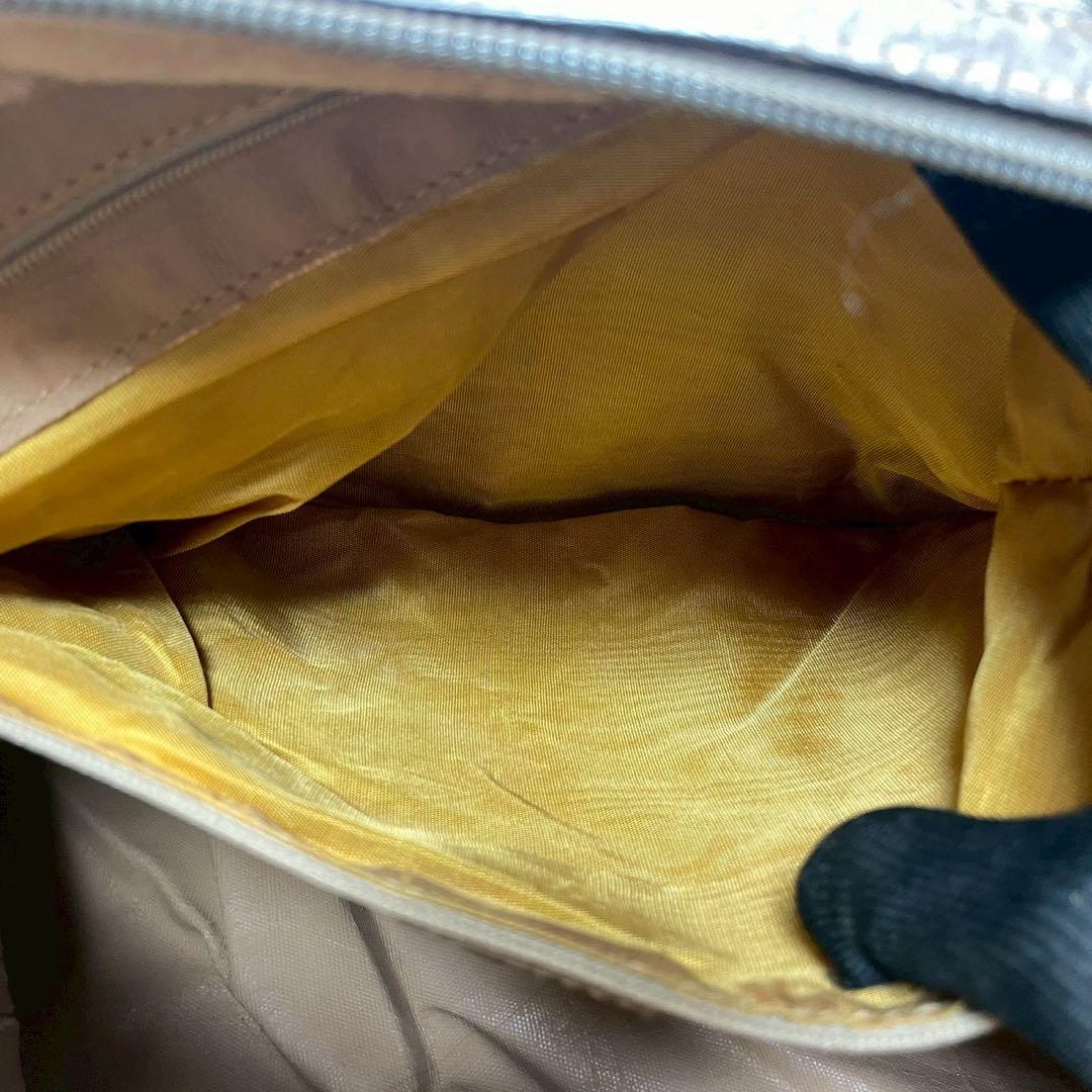 Gucci GG Boston Bag Hand Brown Leather Logo — view 6