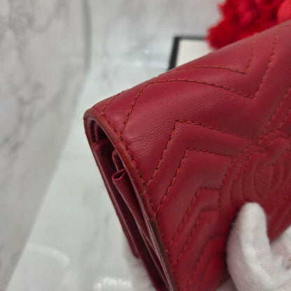 Gucci Fold Wallet GG Marmont Quilted — view 6
