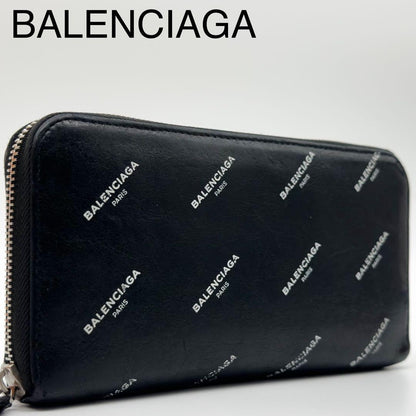 Balenciaga Round Zip Continental Wallet Everyday