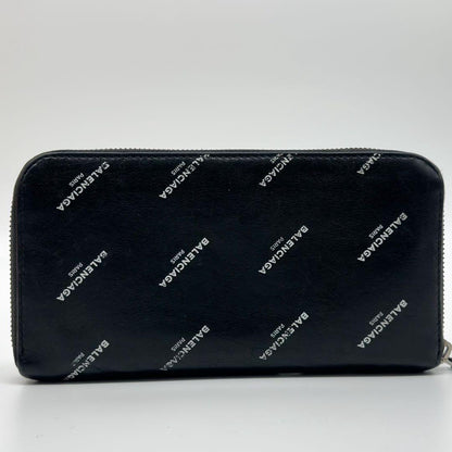 Balenciaga Round Zip Continental Wallet Everyday — view 3