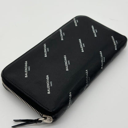 Balenciaga Round Zip Continental Wallet Everyday — view 4