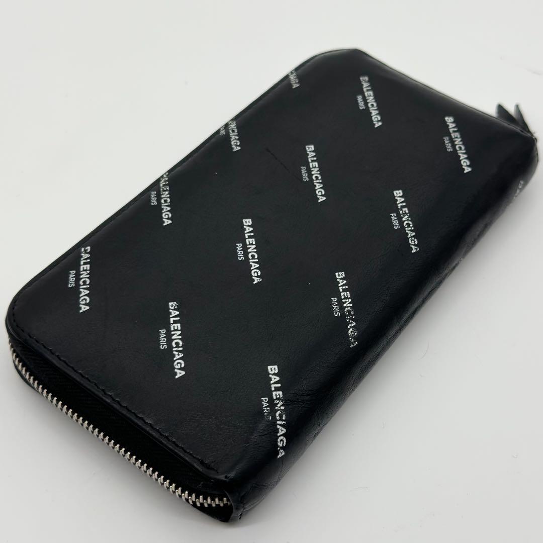 Balenciaga Round Zip Continental Wallet Everyday — view 5