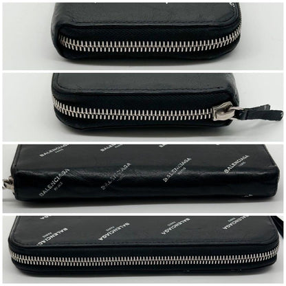 Balenciaga Round Zip Continental Wallet Everyday — view 6