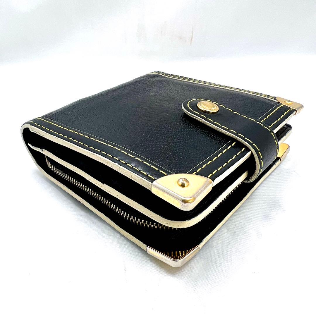 Louis Vuitton Suhali Compact Zip Noir Wallet