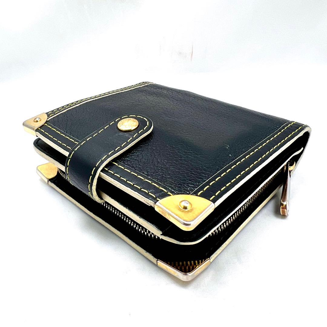 Louis Vuitton Suhali Compact Zip Noir Wallet