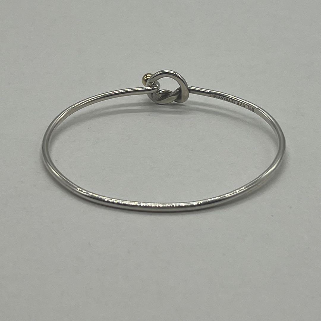 Tiffany & Co Love Knot Bangle Vintage Bracelet — view 4